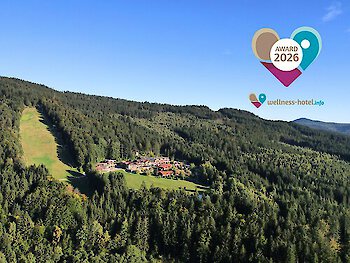 Das Wellnesshotel Riedlberg im Bayerischen Wald 6. Platz des Awards 2026 vom Wellbesshotel-info.de